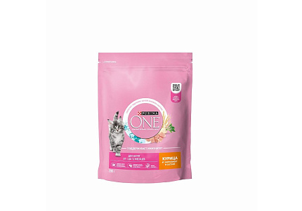 PURINA ONE KITTEN Сухой корм Пурина УАН для котят с курицей 200 г