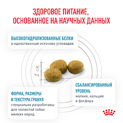 Royal Canin Hypoallergenic Small Dogs Корм сухой для взрослых собак весом до 10 кг, применяемый при пищевой аллергии или непереносимости. Ветеринарная диета, 1 кг.