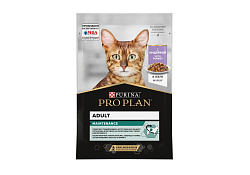 PRO PLAN ADULT Влажный корм Паучи ПРО ПЛАН для взрослых кошек с индейкой в желе (цена за упаковку) 85г х 26шт PRO PLAN ADULT Влажный корм Паучи ПРО ПЛАН для взрослых кошек с индейкой в желе (цена за упаковку) 85г х 26шт