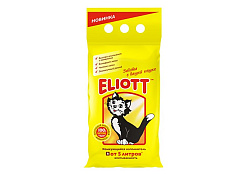Eliott Clumping Наполнитель Элиот для кошачьего туалета Минеральный Комкующийся 5 л (2,5 кг)