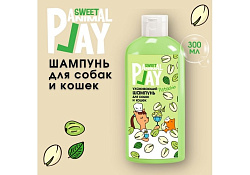 Animal Play Sweet Sweet Pistachio Шампунь Энимал Плей для собак и кошек Ухаживающий Фисташковый сорбет 300 мл