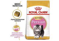 Royal Canin Breed cat Kitten Persian Сухой корм Роял Канин для Котят Персидской породы в возрасте от 4 до 12 месяцев 400 г