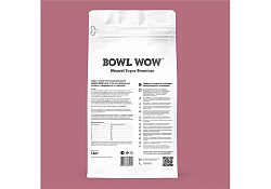 BOWL WOW Сухой корм Боул Вау для Стерилизованных кошек с Индейкой и свеклой 1,5 кг