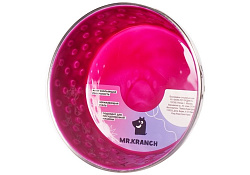 Mr.Kranch Candy Миска Мистер Кранч для животных с Керамическим покрытием Нескользящее основание нержавеющая сталь Пурпурная 1,9 л