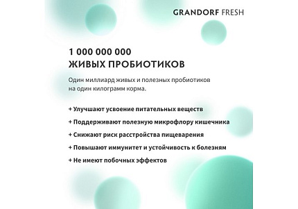Grandorf Fresh Kitten Lamb & Sweet Potato Сухой Беззерновой корм Грандорф для Котят Ягненок батат 400 г