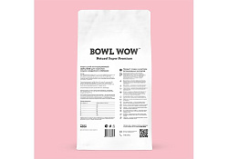 BOWL WOW Сухой корм Боул Вау для Взрослых кошек с Индейкой и яблоком 400 г