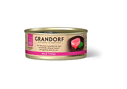 Grandorf Holistic & Hypoallergenic Консервы Грандорф для кошек филе Тунца (цена за упаковку) 70г х 6шт Grandorf Holistic & Hypoallergenic Консервы Грандорф для кошек филе Тунца (цена за упаковку) 70г х 6шт