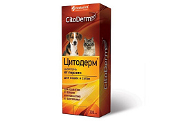 CitoDerm Шампунь Цитодерм для кошек и собак от Перхоти 200 мл