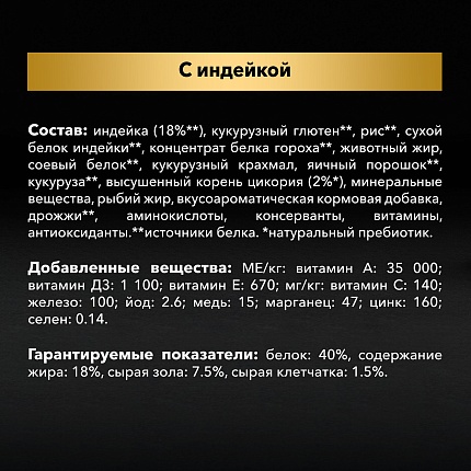 Сухой корм Pro Plan Delicate для кошек при чувствительном пищеварении с индейкой 10 кг