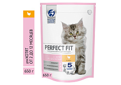 Perfect Fit Сухой корм Перфект Фит для котят Курица 650 г