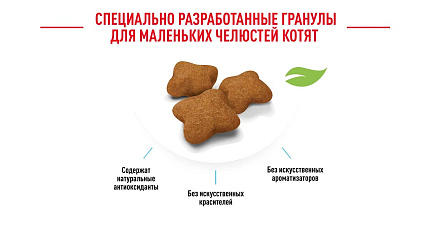Royal Canin Kitten Sterilised Корм сухой сбалансированный для стерилизованных котят до 12 месяцев, 0,4 кг