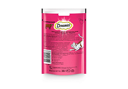 Dreamies Лакомство Дримис для кошек Подушечки с Говядиной 30 г