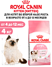 Сухой корм Royal Canin Kitten для котят до 12 месяцев 4 кг