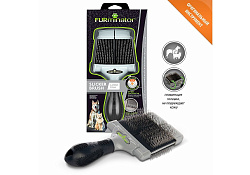 FURminator Slicker Brush Large Firm Пуходерка Фурминатор для собак и кошек с Жесткими щетинками 1 шт