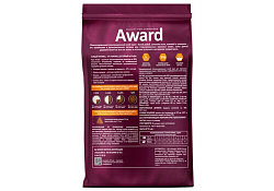 Award Adult Sterilized Сухой корм Авард для взрослых Стерилизованных кошек Белая рыба семя льна клюква цикорий 400 г