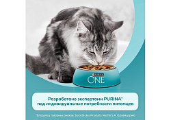 PURINA ONE SENSITIVE Влажный корм Паучи Пурина УАН для взрослых кошек при чувствительном пищеварении с курицей (цена за упаковку) 75г х 26шт