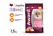 Award Kitten Healthy growth Сухой корм Авард для Котят от 1 месяца, беременных и кормящих кошек Индейка курица рыбий жир семя льна 1,5 кг