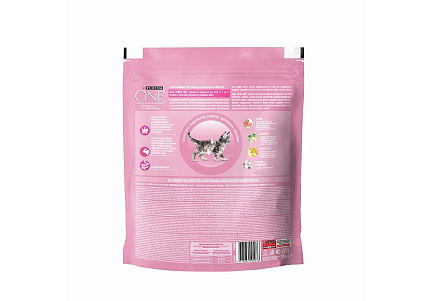 PURINA ONE KITTEN Сухой корм Пурина УАН для котят с курицей 750 г