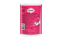 Dreamies Лакомство Дримис для кошек Подушечки с Говядиной 140 г