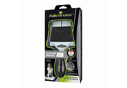 FURminator Slicker Brush Large Soft Пуходерка Фурминатор для собак и кошек с Мягкими щетинками 1 шт