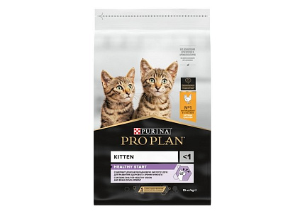 PRO PLAN ORIGINAL Сухой корм ПРО ПЛАН для котят с курицей 10 кг