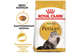 Royal Canin Breed cat Persian Сухой корм Роял Канин для Взрослых кошек Персидской породы старше 1 года 10 кг