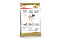 Royal Canin Breed dog Pug Adult Сухой корм Роял Канин для взрослых собак породы Мопс старше 10 месяцев 500 г Royal Canin Breed dog Pug Adult Сухой корм Роял Канин для взрослых собак породы Мопс старше 10 месяцев 500 г