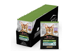 PRO PLAN Sterilised MAINTENANCE Влажный корм Паучи ПРО ПЛАН (Поддержание естественной защиты организма) для взрослых стерилизованных кошек и кастрированных котов с индейкой в соусе (цена за упаковку) 85г х 26шт PRO PLAN Sterilised MAINTENANCE Влажный корм Паучи ПРО ПЛАН (Поддержание естественной защиты организма) для взрослых стерилизованных кошек и кастрированных котов с индейкой в соусе (цена за упаковку) 85г х 26шт