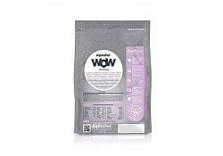AlphaPet Wow Superpremium Сухой корм АльфаПет для Домашних кошек Утка потрошки 350 г