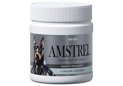 Amstrel Лакомство мультивитаминное Амстрел для собак Здоровые суставы и сухожилия 600 таб